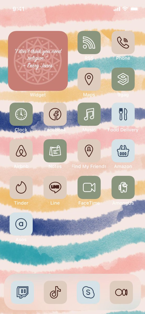 iOS14iconStudio's tweet photo. A true bohemian aesthetic with all classic colour combinations. ☸️ 

What do you think guys?
https://t.co/LDr69r7ESz

#ios15homescreen #themeforios #iOS15 #pinterestinspiration #artistsoninstagram #illustration https://t.co/yNlfYt8URd