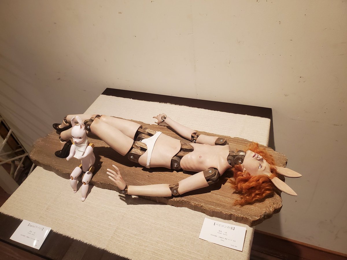 T_ching14111's tweet photo. 【LOVE SEX DEATH～white rabbit】行って来ました。 今月は性と生を芸術をとうして考えさせられた❗      @greenandgarden https://t.co/9jK8Yyfq8l