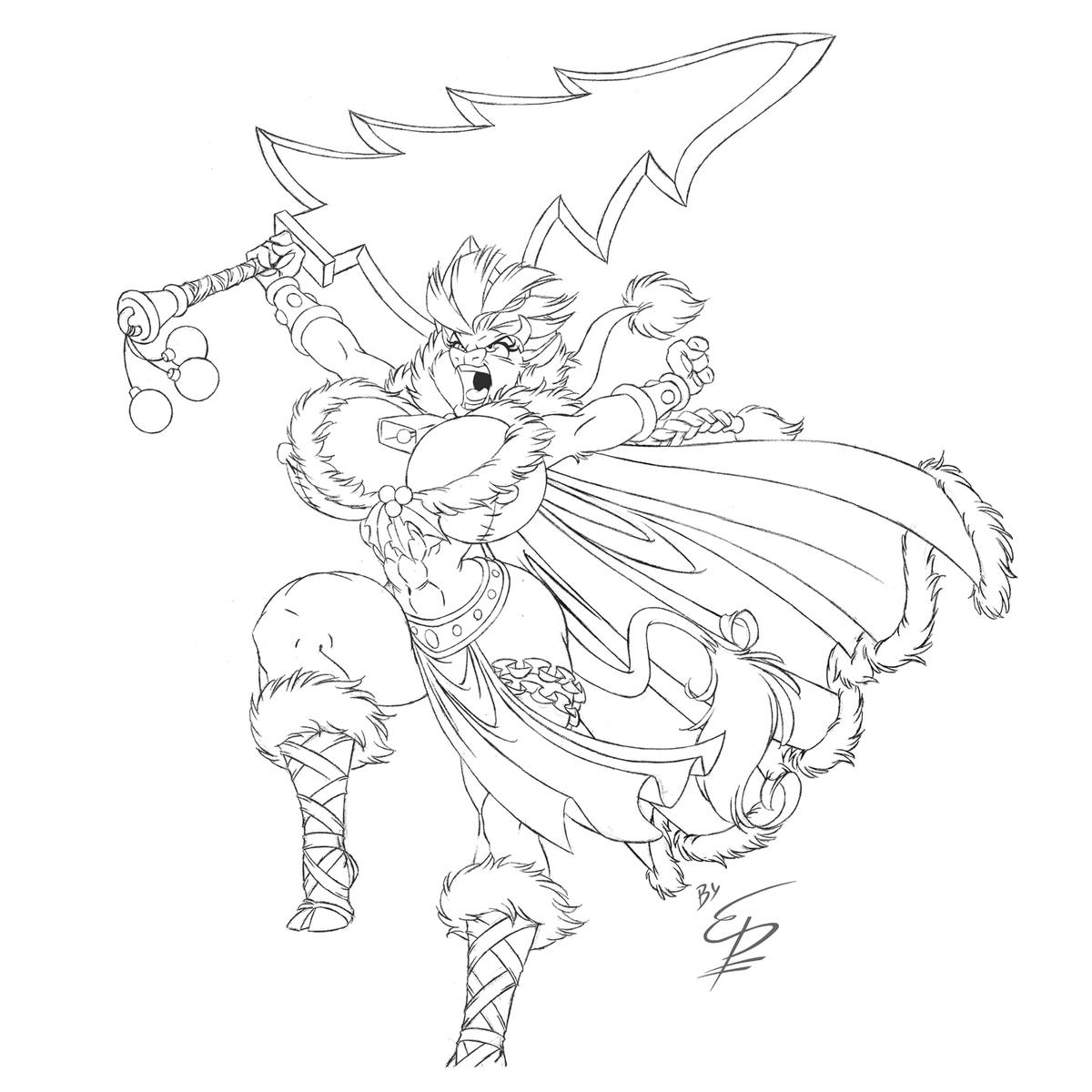 「As a bonus, here's some early samples of」|Elton🙄Portilhoのイラスト