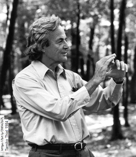 "The first principle is that you must not fool yourself — and you are the easiest person to fool."

~American physicist Richard Feynman (1918–1988)