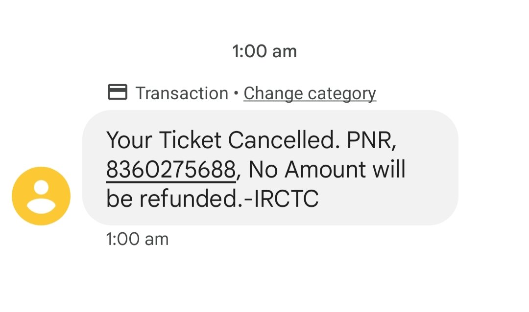 SagarRajPushkar's tweet photo. @IRCTCofficial
Dear Railway
I cancelled my tickets because train is late more than 3 hrs from it's actual time. Then why I will not get my refund, as per railway policy if train delay more than 3 hrs then full payment is refundable please justify.
Train no.-12809
PNR:- 8360275688 https://t.co/005yKcTQuR