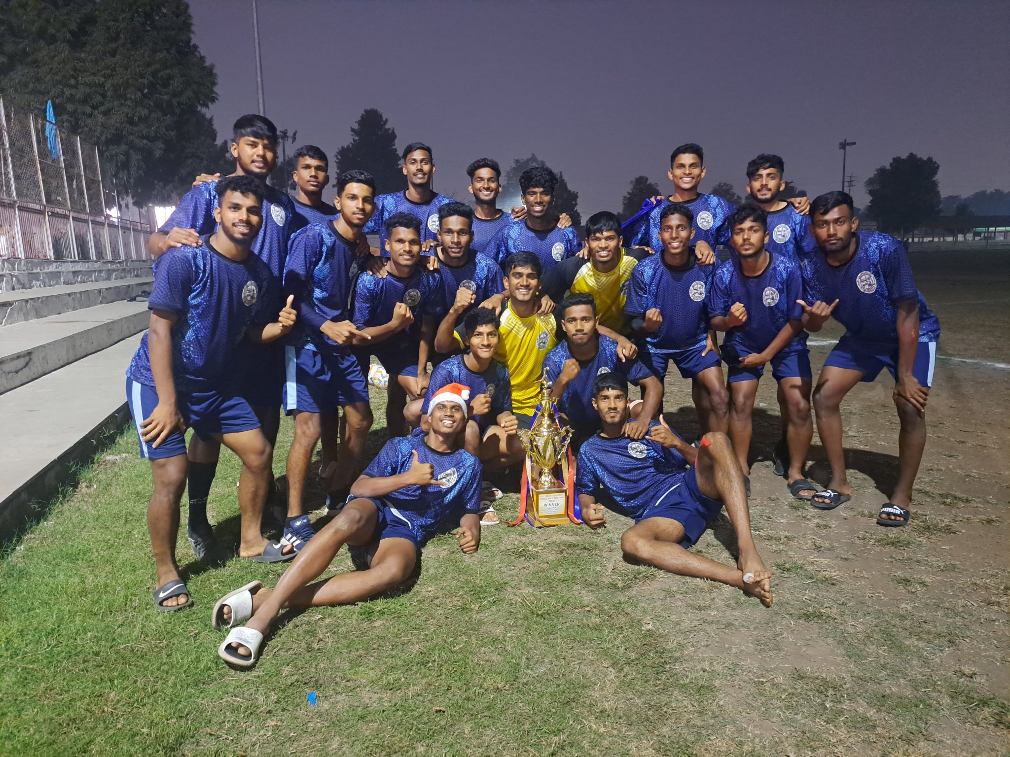 Goa University on Twitter "Goa University wins West Zone Inter University Football Men