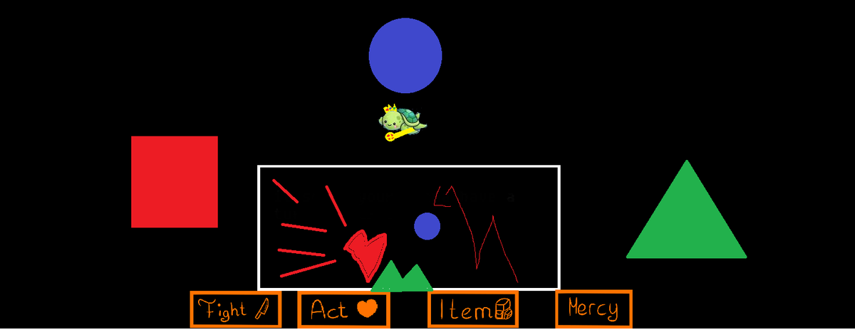 LDurpi's tweet photo. hello if there are any #undertalemoders can someone make this mod of a king turtle I can only have 4 pictures at once https://t.co/26U1vGAHfI
