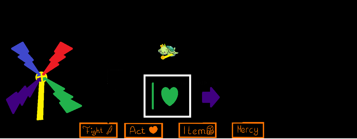 LDurpi's tweet photo. hello if there are any #undertalemoders can someone make this mod of a king turtle I can only have 4 pictures at once https://t.co/26U1vGAHfI