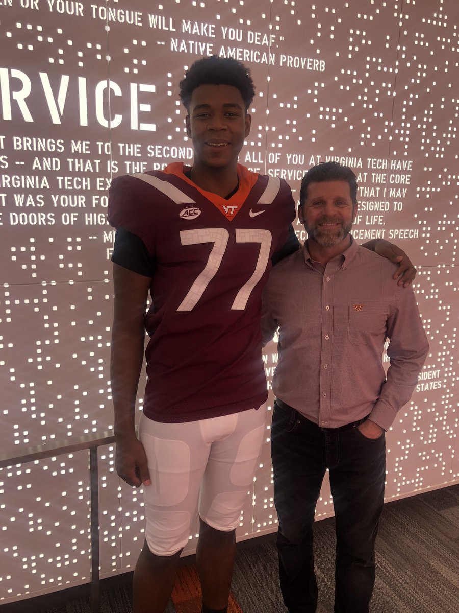 JaysonMorgan15's tweet photo. Thrilled to announce I’ll be playing for @HokiesFB next year. I’m excited about this next chapter! Thank you @CoachJoeRudolph and @CoachPryVT for the opportunity. https://t.co/QOqAS5j74G