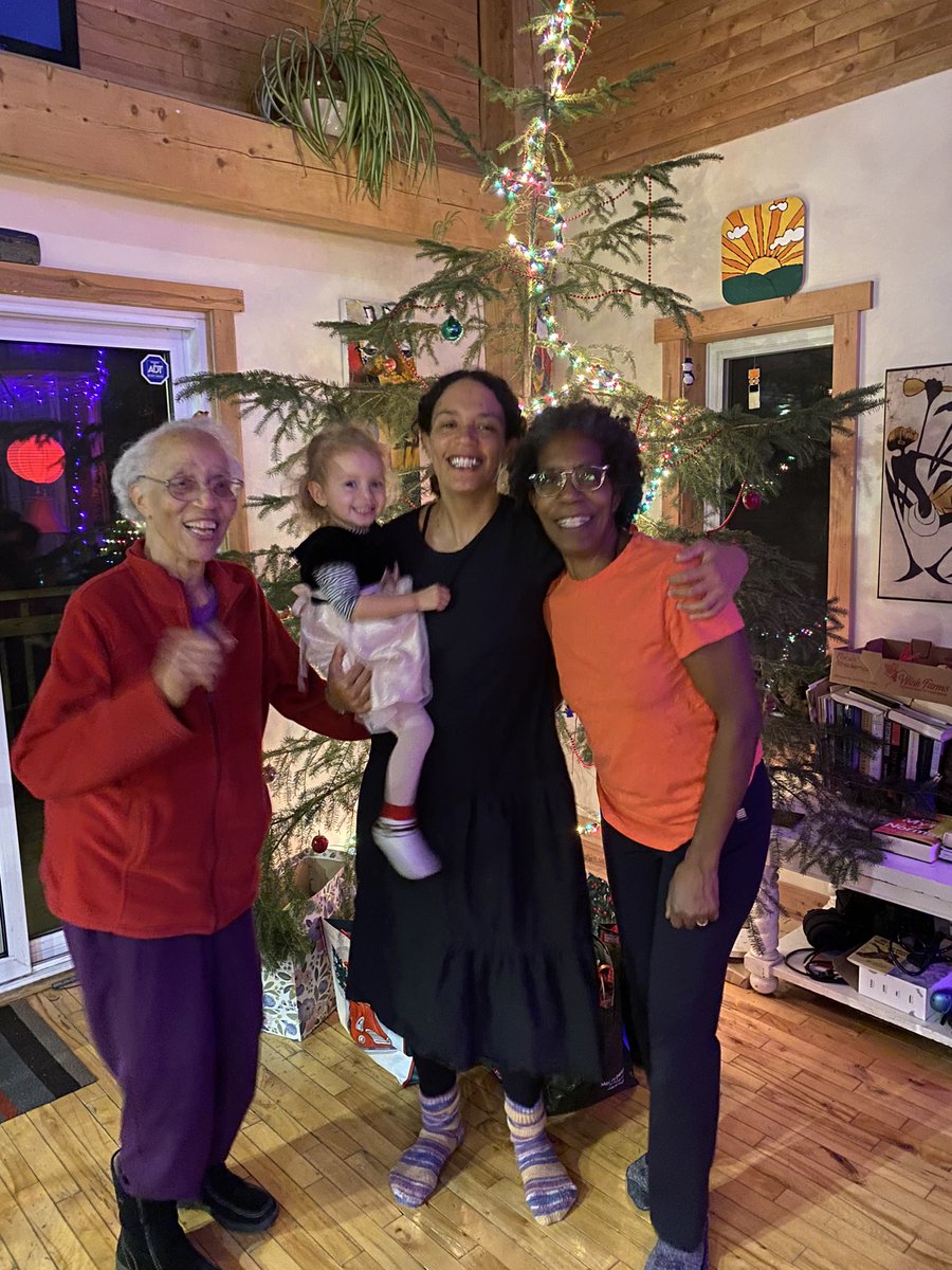 Happy Holidays everyone! #fourgenerations in awe of my Nanny looking so incredible at 95!