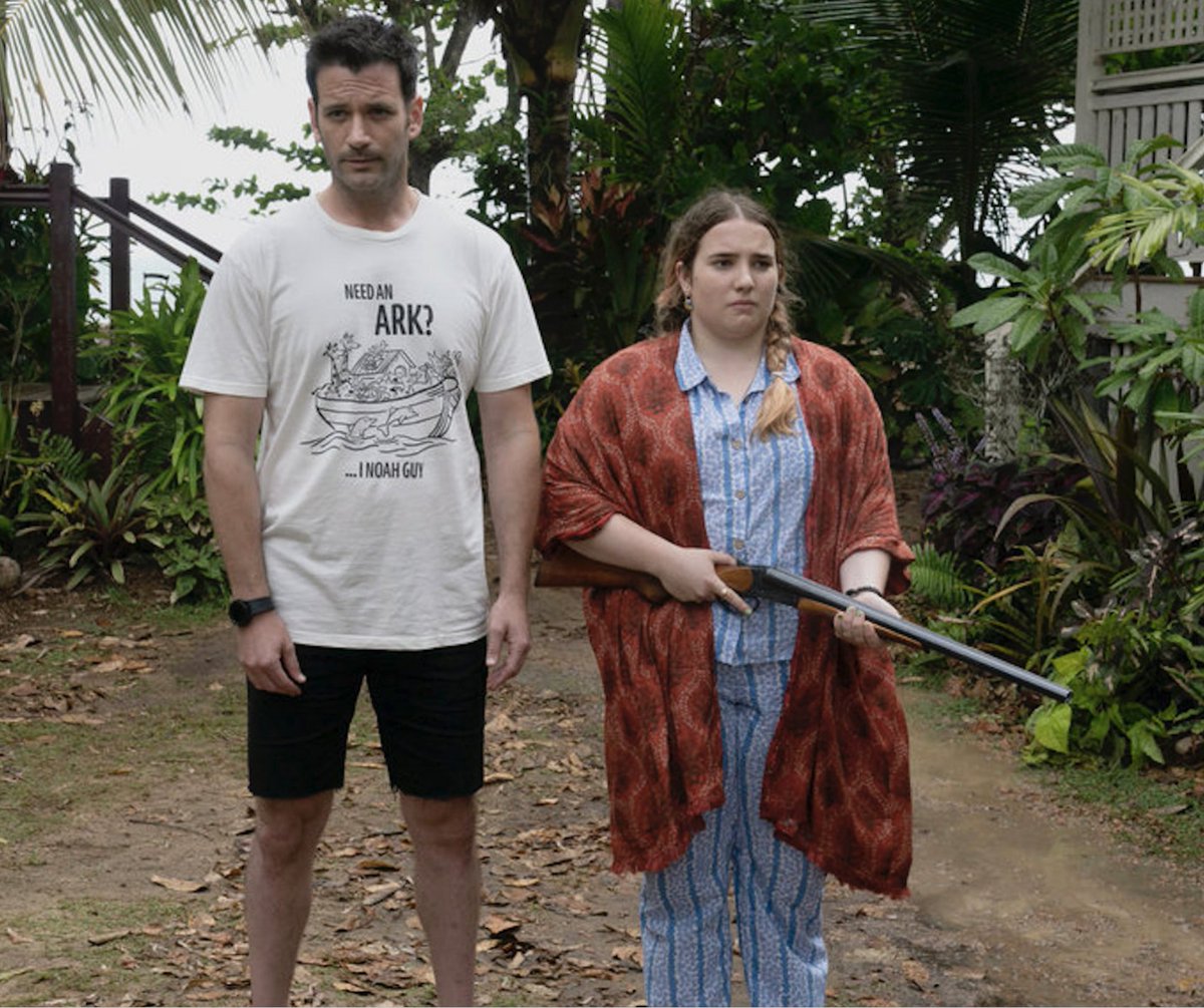 cfwriter's tweet photo. I just binged Season One of #Irreverent, Netflix, with @colindonnell, @farmer_kylie, @PJ_Byrne and many more.

Fun plot lines, fabulous dialogue and great scenery. So much talent in just ten episodes. #SeasonTwoPlease

📷Colin Donnell (Mack) with Tegan Stimson (Daisy) https://t.co/XYtv9bvYkm