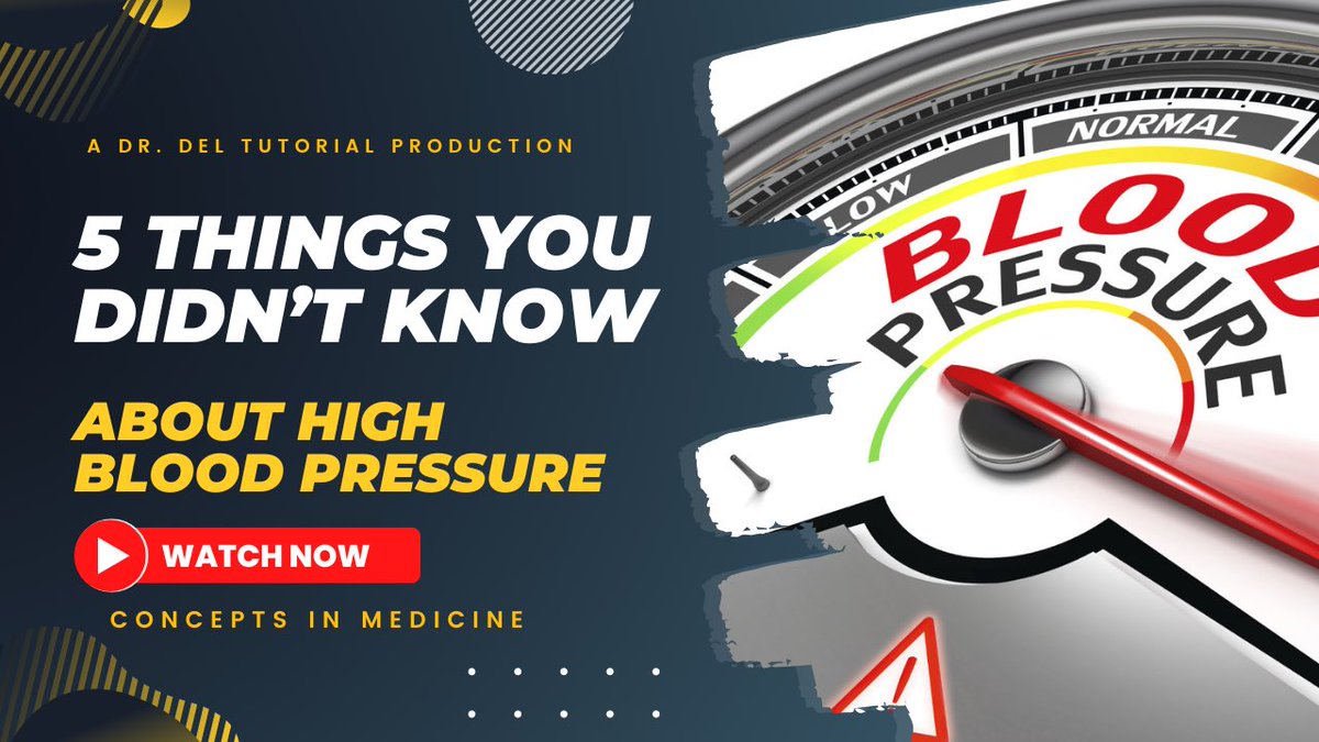ConceptsInMed's tweet photo. Do you know high blood pressure does not show any signs or symptoms until it affects the primary essential organs such as the brain,  heart and kidneys? 
Finally, something for the general public.
Watch full video. 
#hypertension #highbloodpressure 

https://t.co/r4RITVo8la https://t.co/B1gZQiwJrz