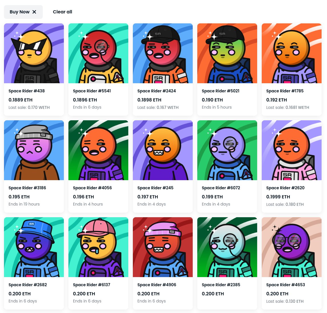Jay007_Crypto's tweet photo. NEWS FLASH: @spaceriders milestone of 0.2 ETH FP is about to hit...we are only 10...yes 10 rider sales away from it on OS.

Lets get the message out there....for those who still want to grab a rider for under 0.2 ETH.
#RideWith Us  #SpaceRiders  #NFTCommunity https://t.co/dsEq2jH7Nm