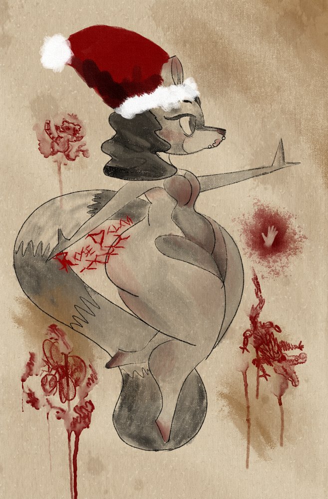 New Trish drawing! Wanted to do something that looked ancient, and old, so that was fun. also my first drawing using rebel5 so that was neat. also add in festive version cause i didn't do anything this year.

#DCLXVI_Art