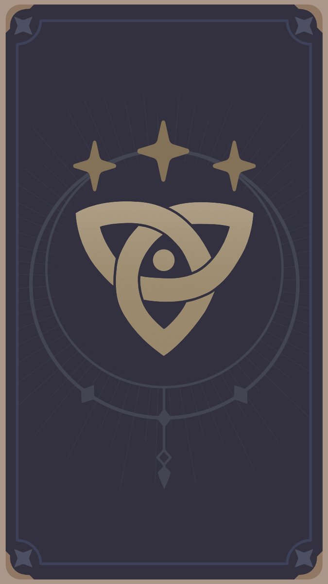 thenerdcosplays's tweet photo. GIANT ART THREAD: Recreations of the Genshin TCG deck customization options, formatted for mobile devices. Here is the default option, Origin. (1/17) #原神 #GenshinImpact #GeniusInvokationTCG https://t.co/eWJg4JmA3R