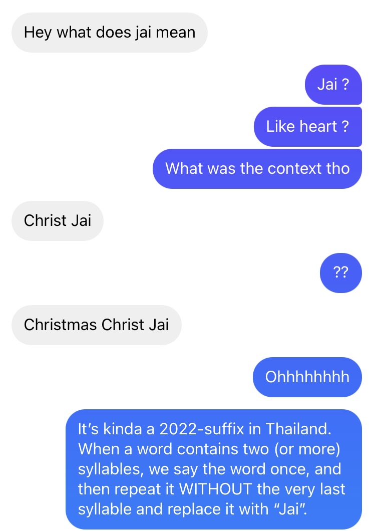 คำสร้อยประเทศไทยมันจะไปสิ้นสุดที่ตรงไหน 55555555555555 เพื่อน🇺🇸ไม่เก็ท เอ็นดูนาง