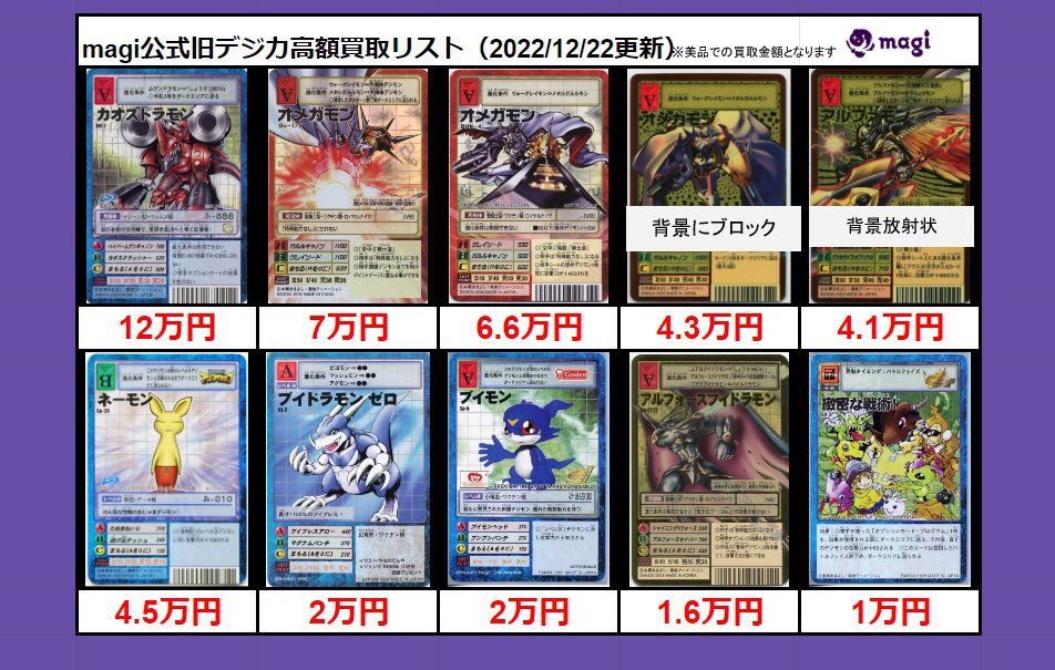 magi秋葉原店@買取/委託販売サービス on X: magi秋葉原店@買取/委託販売サービス on X:
