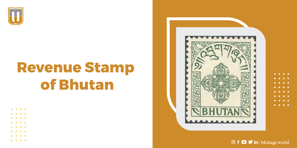 MintageWorld's tweet photo. In 1954, Bhutan issued stamps for the first time, in a set of four stamps in four different colors. They were not postage stamps – but what we call "Revenue Stamps".
#mintageworld #stamps #revenuestamp #philately #bhutan #stampcollection #postalstamp https://t.co/6IBsgJmB9Z