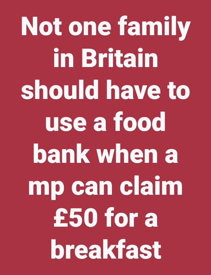 'We need to get a better understanding' of foodbanks, says Rishi Sunak. 

What part of 'people are going hungry' does he not understand?

#FoodbankBritain