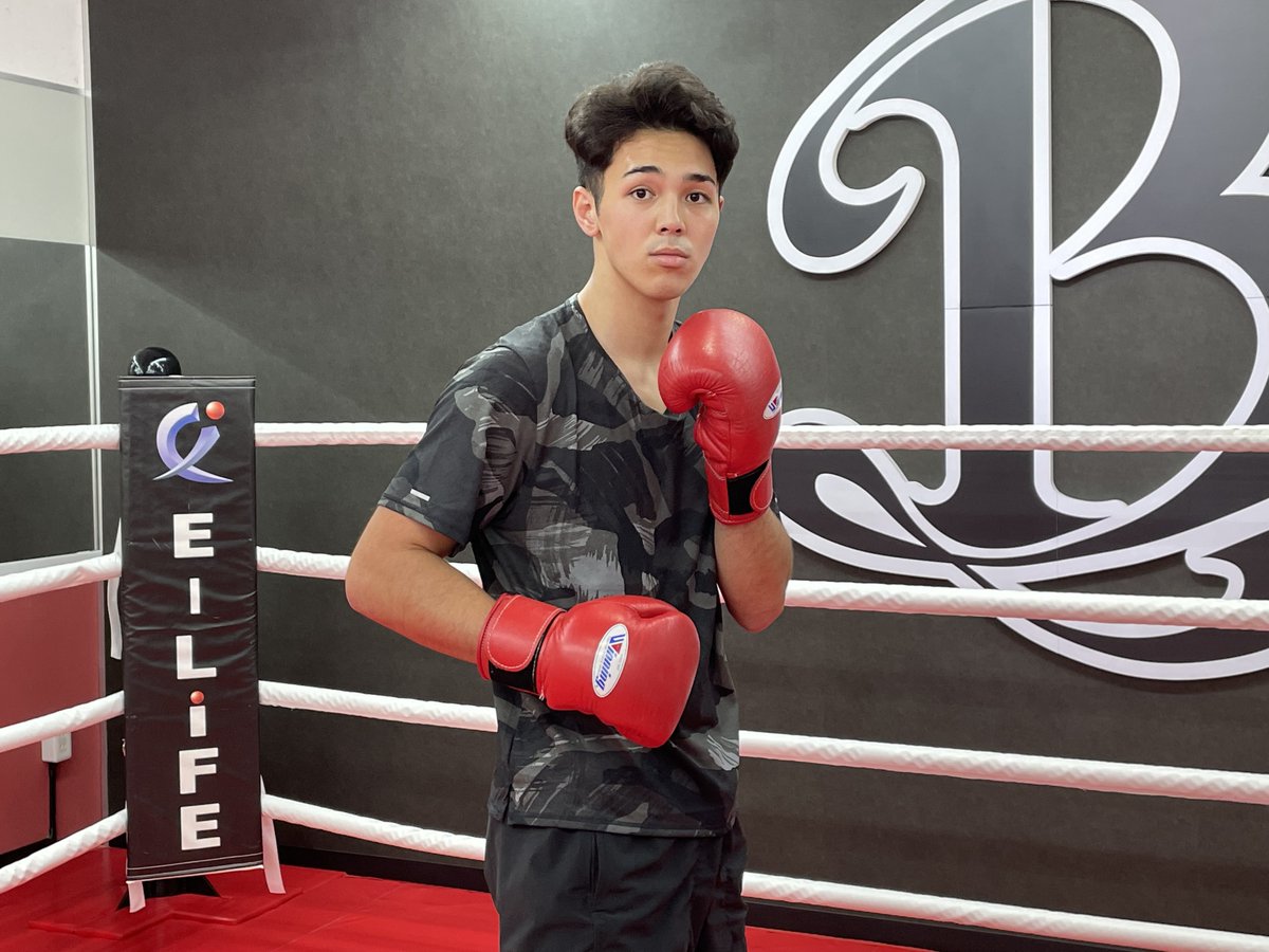 spice_topics's tweet image. キック戦歴ゼロで、デビュー戦が元K-1 MAX王者アルバート・クラウス！ 大物感ただよわせる新星・宇佐美秀メイソンが淡々とKO宣言 #INOKI BOM-BA-YE×巌流島 #宇佐美秀メイソン spice.eplus.jp/articles/312650