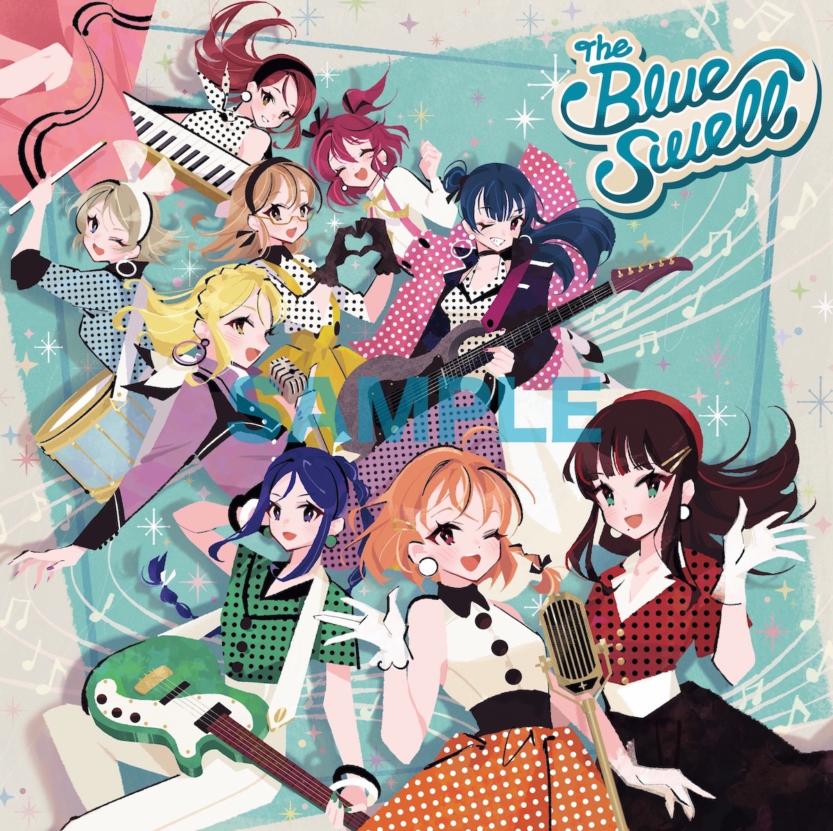 LoveLive_staff's tweet photo. ☀️CD情報☀️
2023年2月15日(水)発売
#Aqours Rock 'n' Roll リアレンジアルバム
「The Blue Swell」
店舗特典デザインを公開🎉

⏩https://t.co/CZt2dM4fKx

ご予約をお忘れなく！

#lovelive https://t.co/1pYkwMF9iI