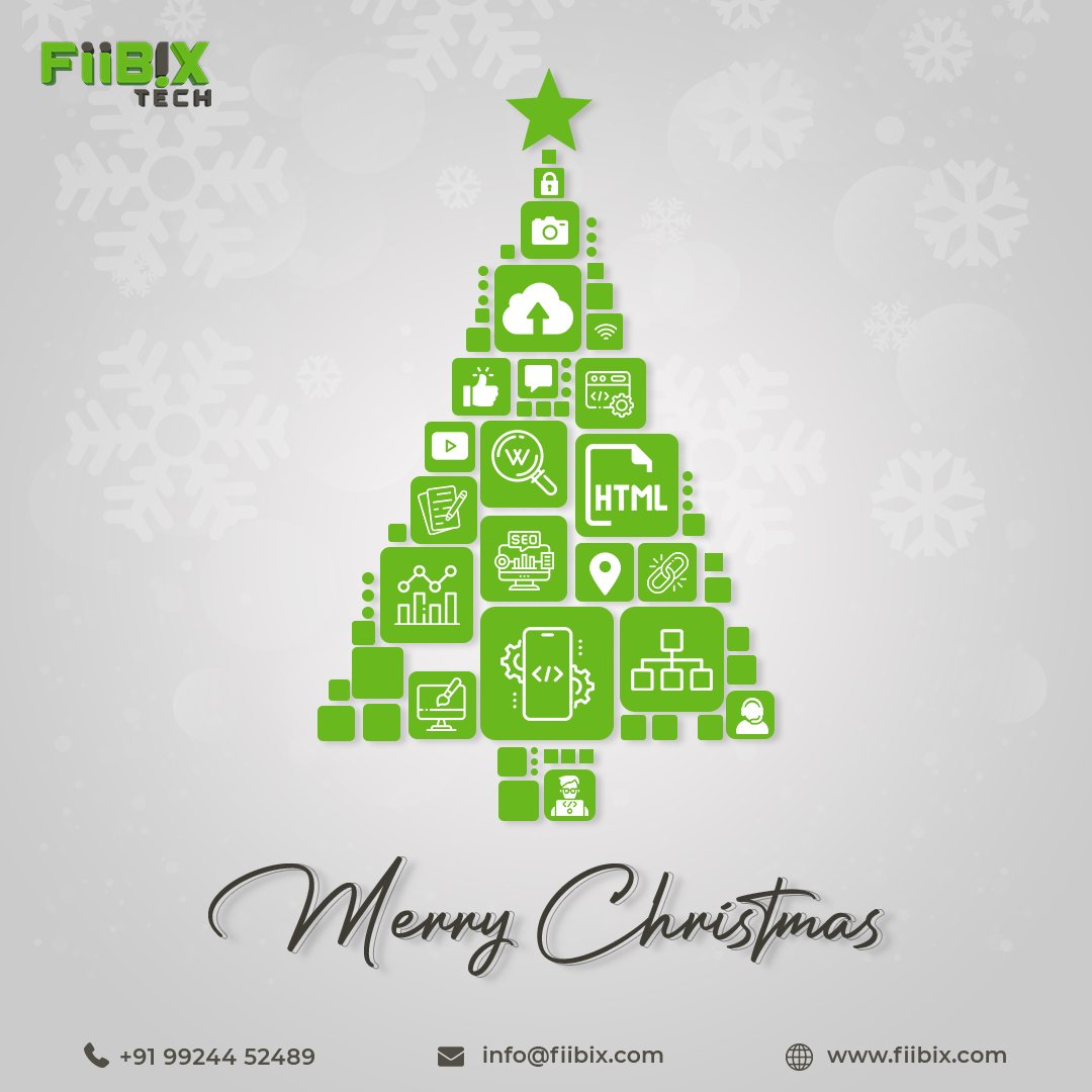fiibixtech's tweet image. May the brightening light of the Christmas glim bring you prosperity, peace, and love! 
Merry Christmas!
#FiibixTech #Fiibix #ITSolution #BusinessConsultingServices  #MerryChristmas #Christmas #ChristmasFun #ChristmasDay #ChristmasTree #JingleBells #Santaclaus #Christmas2022