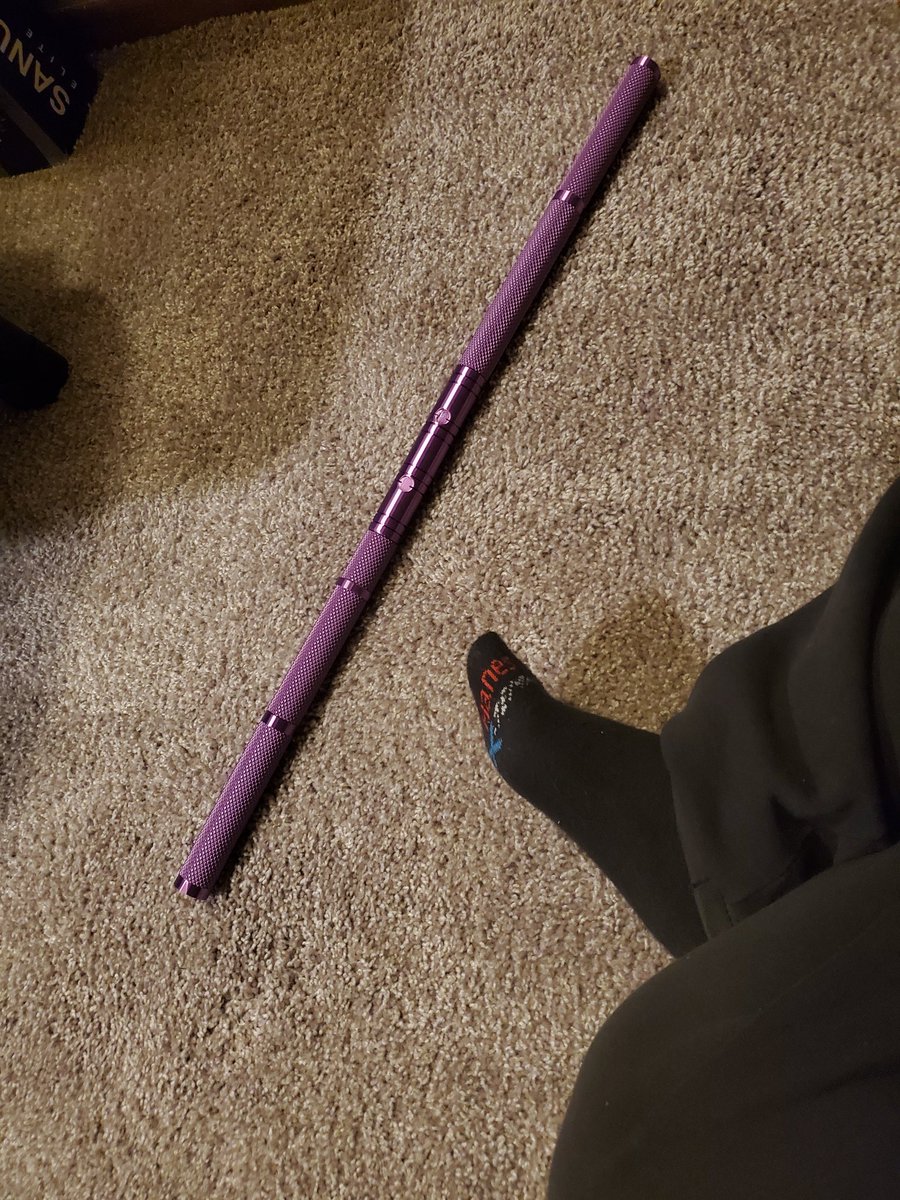KyleBlatt's tweet photo. Just got finished making my Daredevil Billy clubs #3-DPrinting # Daredevil https://t.co/roLessLVnT