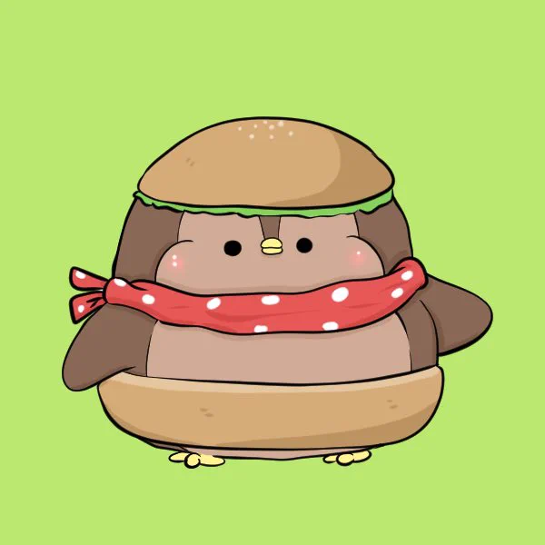 バーガーバーガーハンバーガーテイストなペンギン 