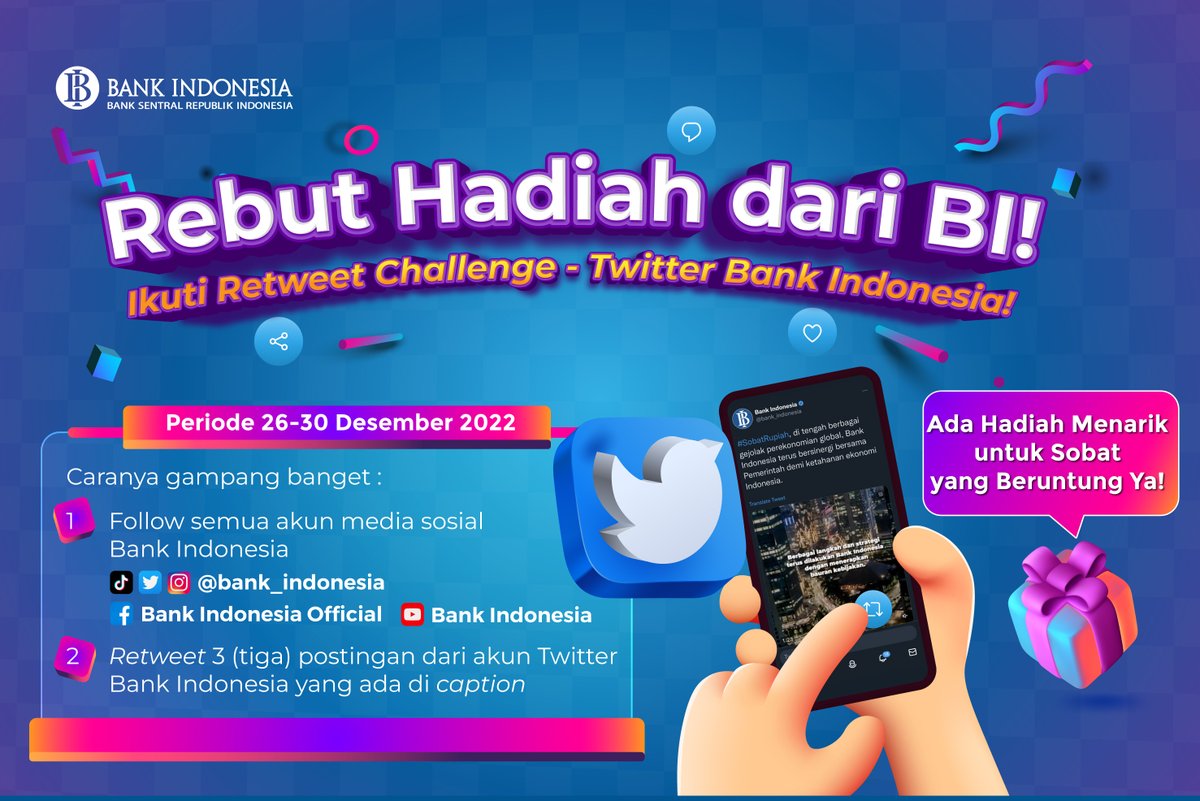 Bank Indonesia tweet media