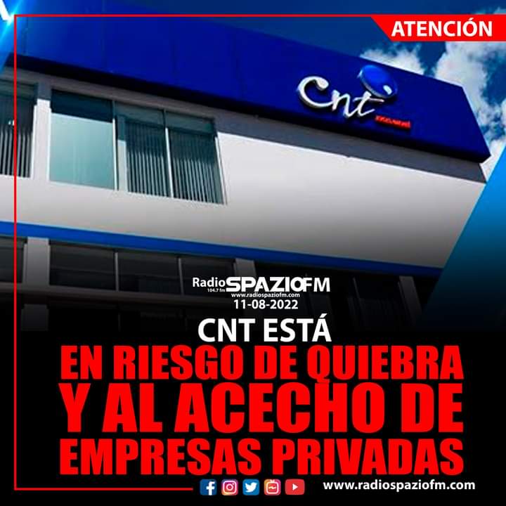 RRueda_Ermel's tweet photo. 🆘️CON CORREA 200 MILLONES UTILIDAD, CON LASSO QUIEBRA🆘️🆘️
#Alerta
#CNT, propietaria de la red telefónica más grande del Ecuador.
La estrategia del Presidente Lasso, #quebrar a todas las instituciones que más facturan en el Estado para vender a precio de gallina enferma. https://t.co/RMPlm40GSW