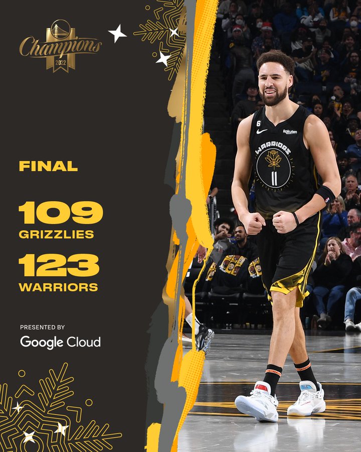 final score graphic