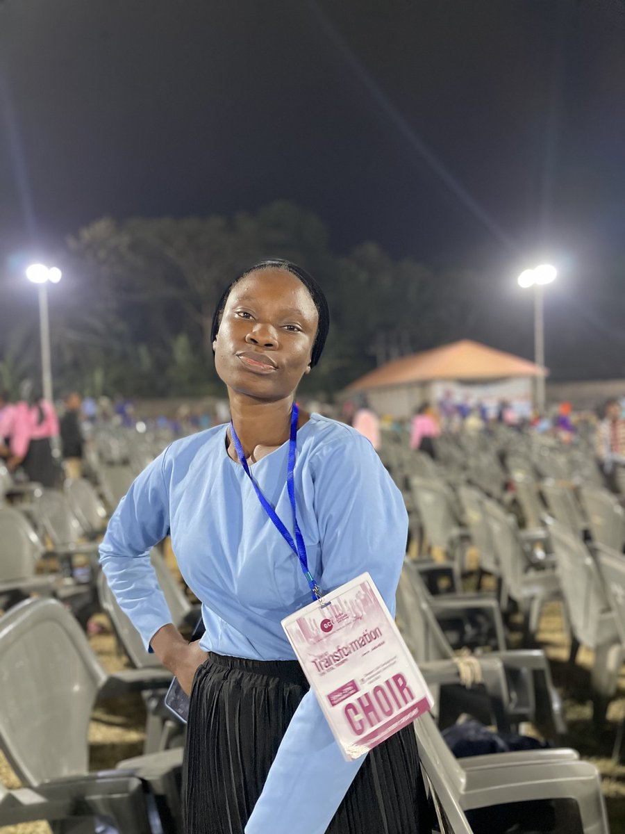 BoluwatifeRuth4's tweet photo. Abba's daughter ❤️
#DLconversations 
#GCKinEkiti 
#Alphalocationchoir
#GlobalCrusadewithKumuyi with Kumuyi https://t.co/IhSy0IyTZS
