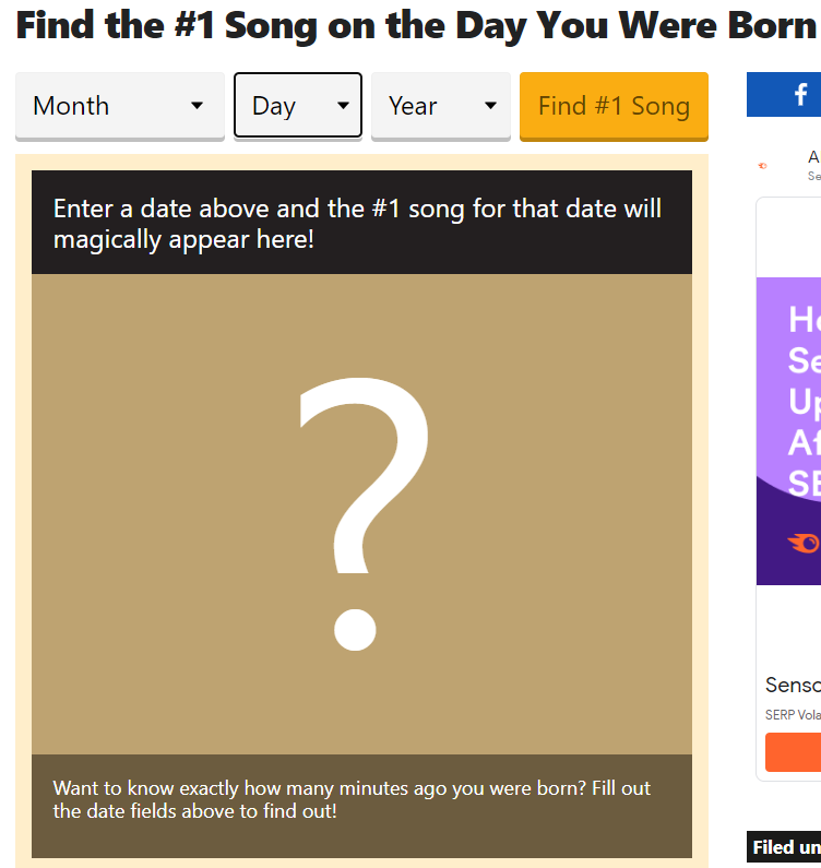 Do�du�unuz G�n D�nyada Hangi �ark� Me�hurdu?