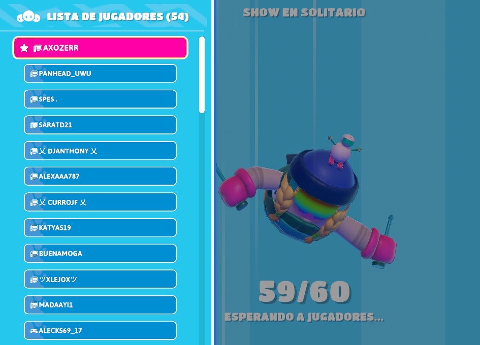 「<a href="/aXoZerr/">aXo</a>」
Muchas gracias por el directo de de hoy, he disfrutado mucho, sobre todo con la noche de Fall Guys con el chat. Aunque pueda entrar soy igual que un palo y siempre pierdo JAJA 
Buena nocheee tq 🫶🏻🤍