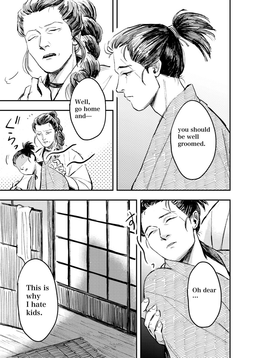 Lady butterfly &amp; puppy
ENG ver. https://t.co/G29ZBWrZMt 