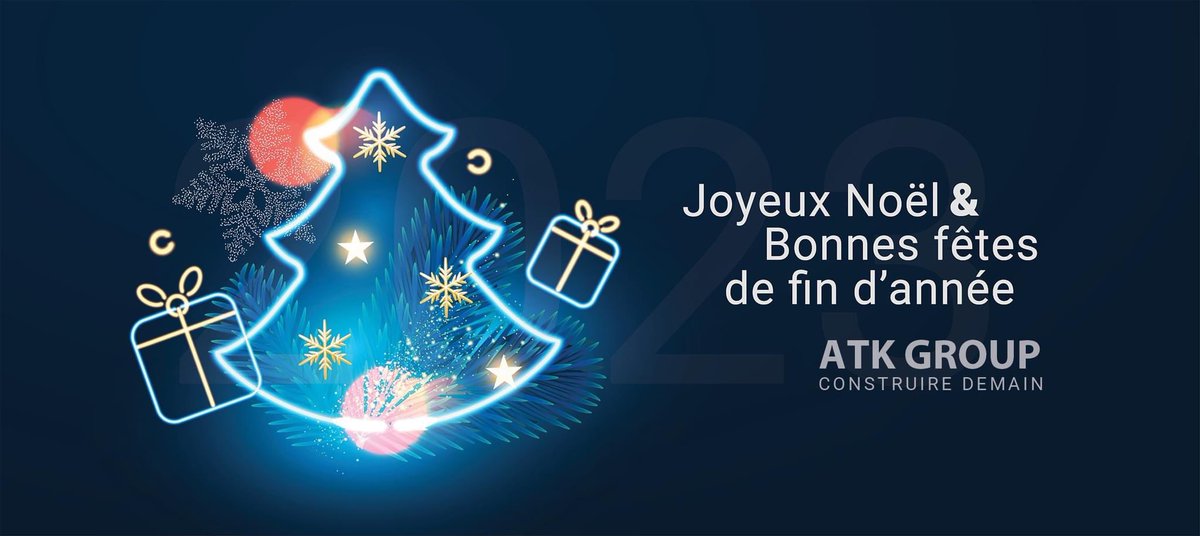 ATKConseils's tweet photo. Toute la famille d'ATK Conseils vous souhaite un joyeux noël et de bonnes fêtes de fin d'année. Nous avons hâte de continuer à vous accompagner en 2023 ! 🎅🎄 https://t.co/der3J5HJGP