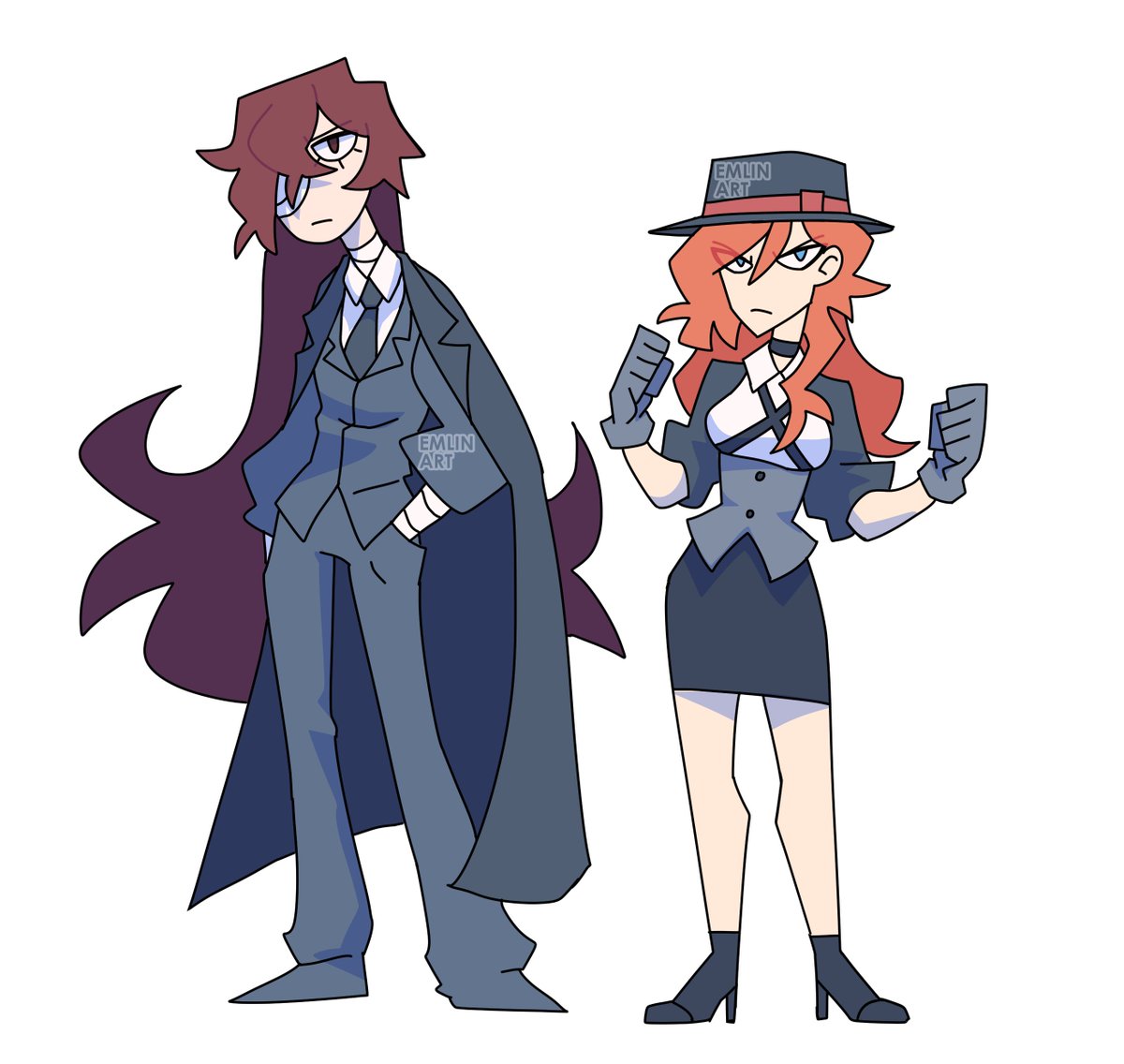 EMLIN_ART's tweet photo. I drew these one after the other, but the artstyle is so different :')
#Bungoustraydogs #bungostraydogs #soukoku #skk https://t.co/tRoIpEETVL