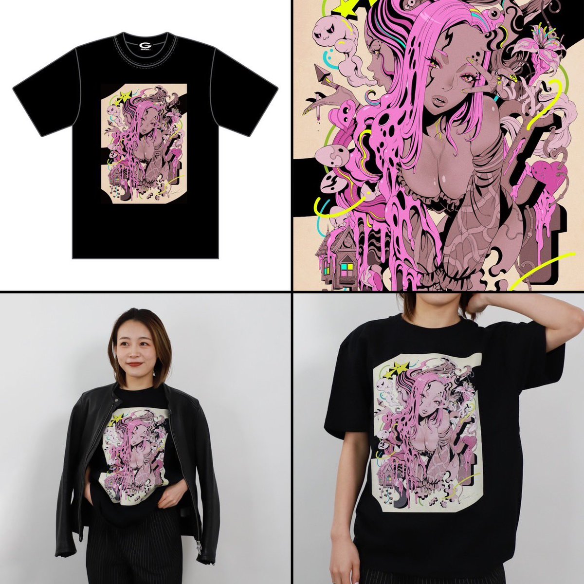 Tシャツは全部で4種類!
#Tシャツ https://t.co/0I8jX1iiY3 