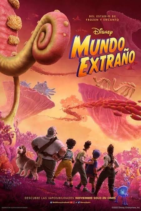 LKpuccino's tweet photo. Me gustó, la recomiendo! #DisneyPlus #MundoExtrano https://t.co/Kj96lOcB8e