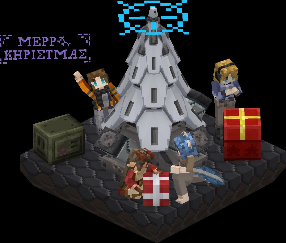 OllaArcy's tweet photo. Happy holidays folks!
It's been a rollercoaster of a year, but as it draws to a close, I'd like to thank you all for sticking around through this slow period.
I plan on posting more frequently again soon, so here's to looking forward to the coming changes in the new year! https://t.co/CvGZAVKdfU