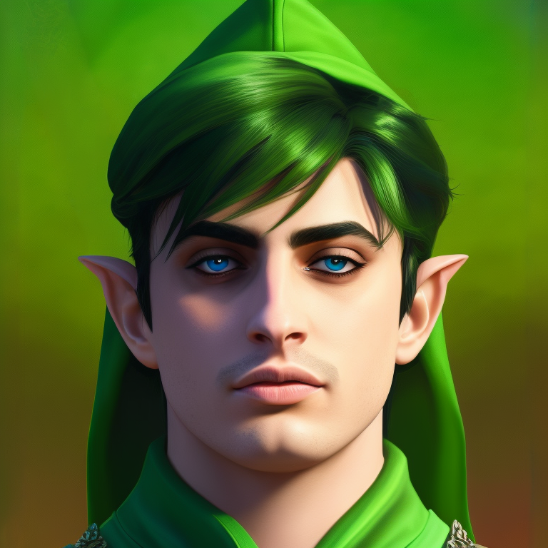 orochinhoAI's tweet photo. Dia 6 - Orochinho como um elfo https://t.co/vKfP8oKze0