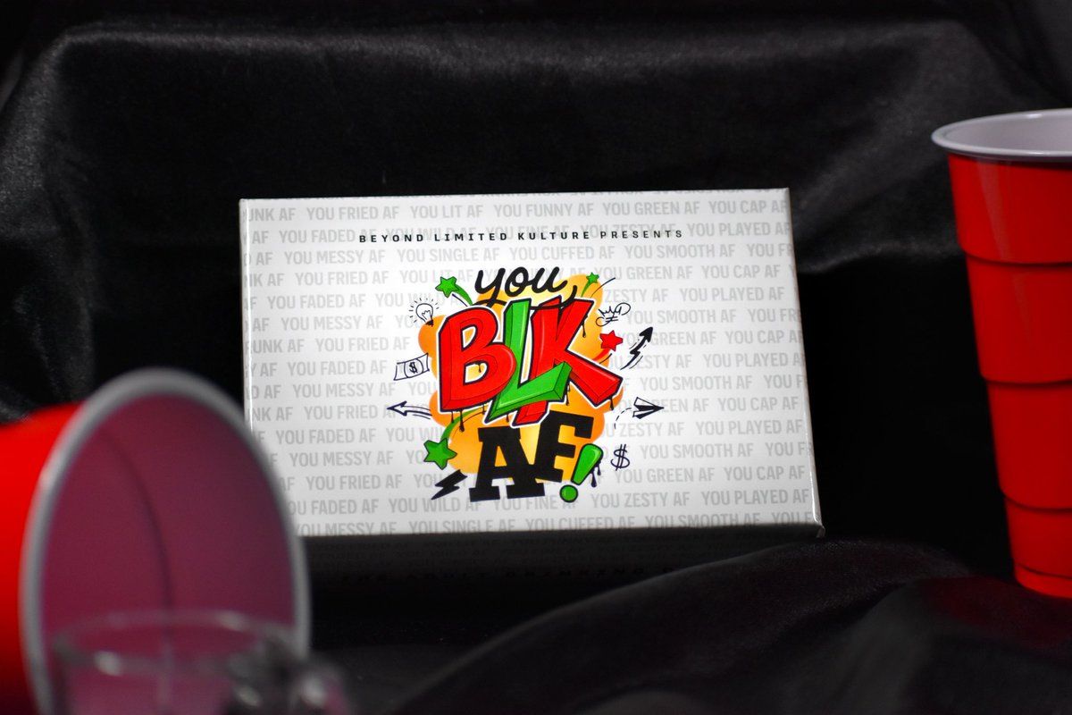 kaylanicoleKNH's tweet image. We finally dropping YOUBLKAF! The Adult drinking game is now available for preorder!!! (Caution not a game to be played with family 😅) …designed by urs truly 😌BEYONDLIMITEDKULTURE.COM
