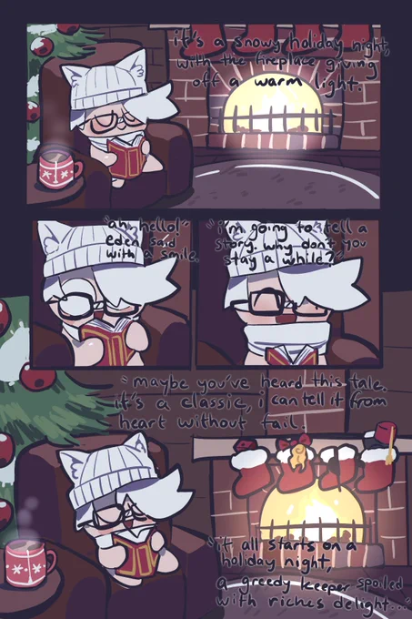 a keeper's carol
funny comic i did for christmas!
 (1/7) 