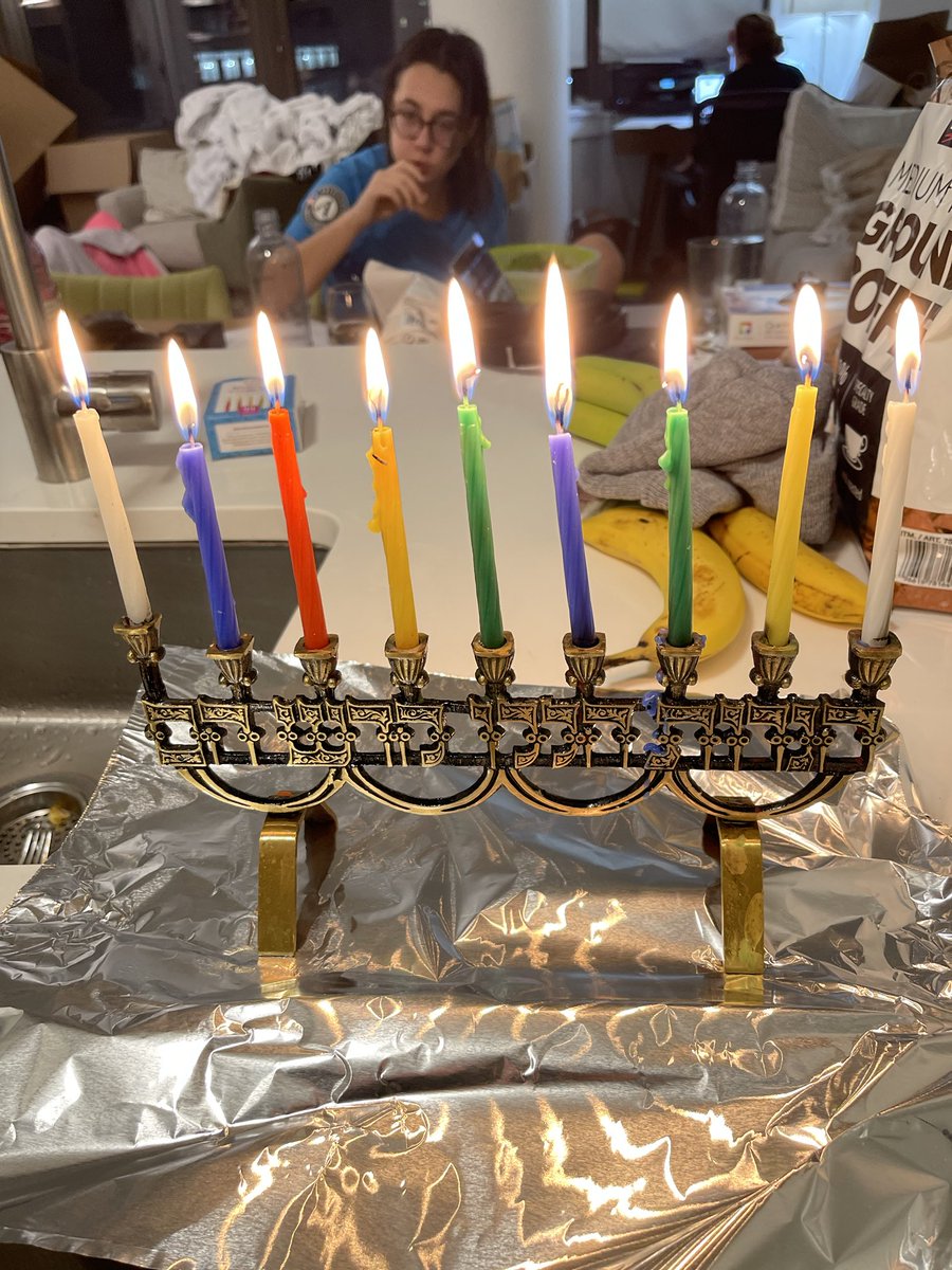 #chanukah #hannuka final night. #peace #festivaloflights