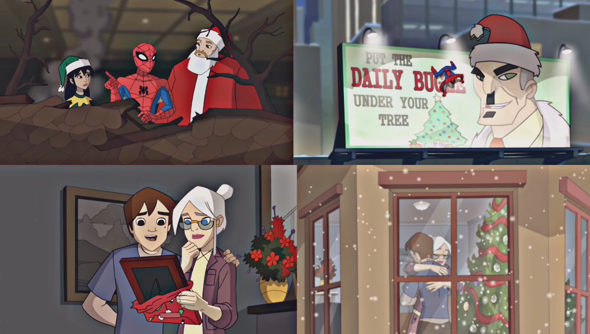 RT @EARTH_26496: Watching the Spectacular Spider-Man Christmas episode will always be my favorite holiday tradition https://t.co/XmqMYWakI8