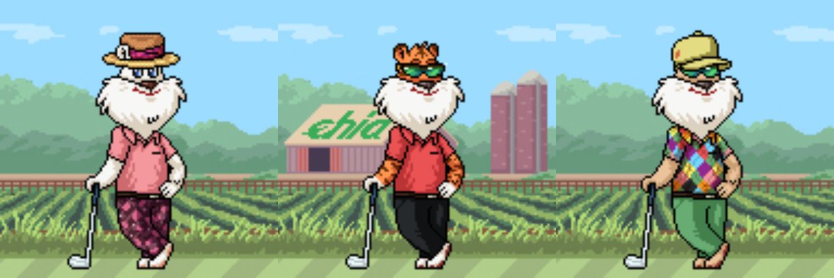 Chamster Series 2 in the making 👀

#Golf #Chia #NFTs