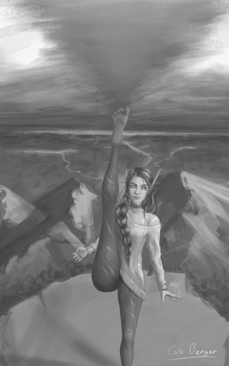 Cole_Berger_Art's tweet photo. Demon heel #art #fantasy #demon #eversong #originalcharacter #painting #photoshop #conceptart #conceptartwork #characterdesign #characterart #characterconcept #conceptartist #charactersheet #oc #digitalpainting #digitalart #illustration #drawing #animationart #wacom #oc #sketch https://t.co/0aKUl0QVEE
