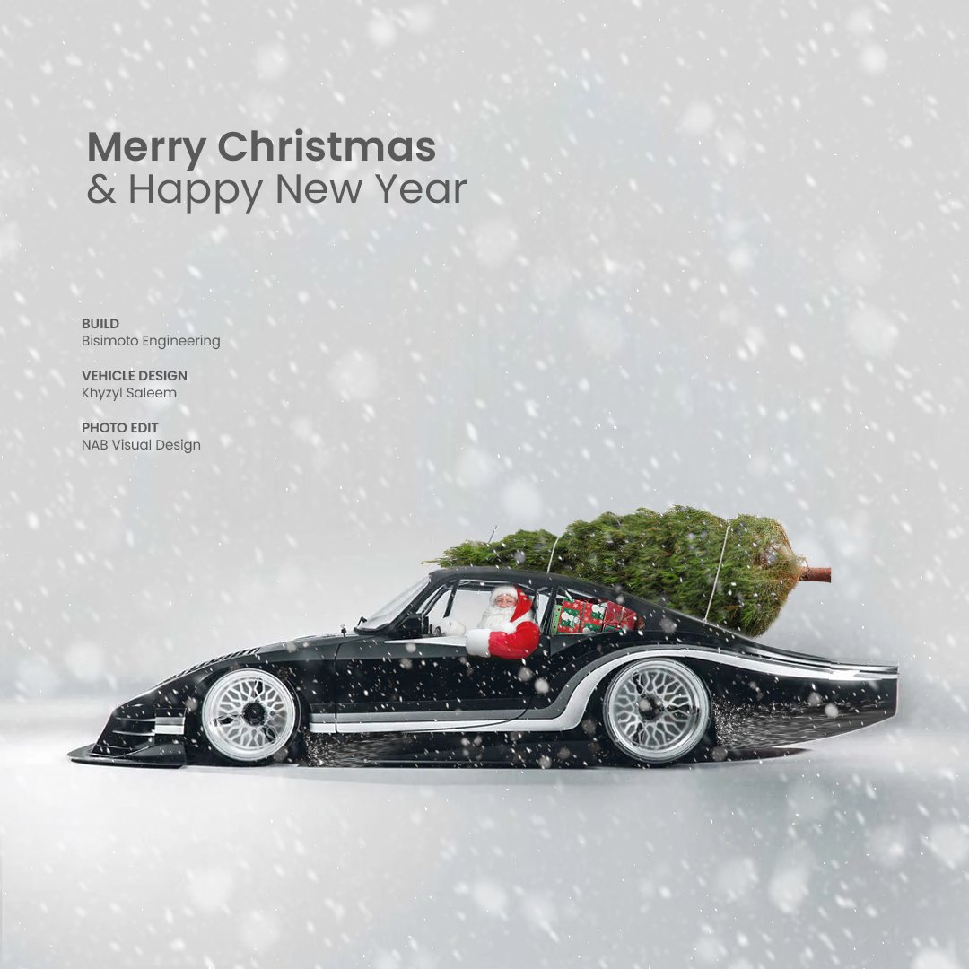 NabVisualDesign's tweet photo. Β‘Felices fiestas! π
@bisimoto X @the_kyza
#bisimoto #bisimotoengineering #thekyza #kyza #Render #porsche #BagLife #christmas #newyear #porsche911 #porscheclassic #porscheclub https://t.co/QxBeTymvua