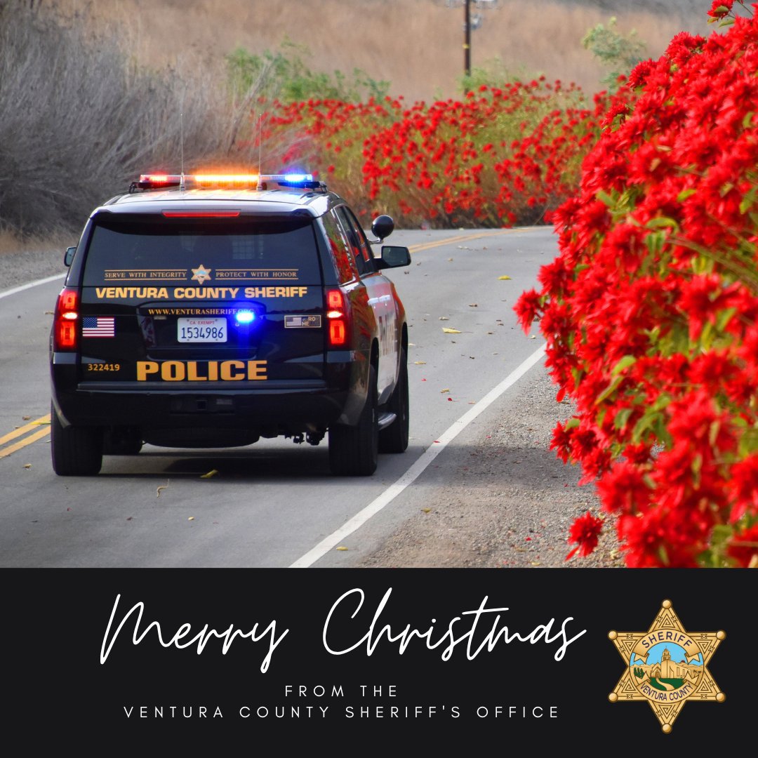 From our VCSO family to yours, we wish you a very merry Christmas.

#VCSheriff