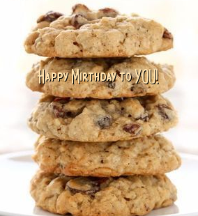 time4kind's tweet photo. . Dear #Resisters with Dec 25 Mirthday!
Oatmeal Raisin Cookies 4 YOU!
#Fight4TheFuture 💙 #TeamBLUE
. 😹🌊 #BlueRoks Yay!🌊😹 .. https://t.co/463zv6Simi