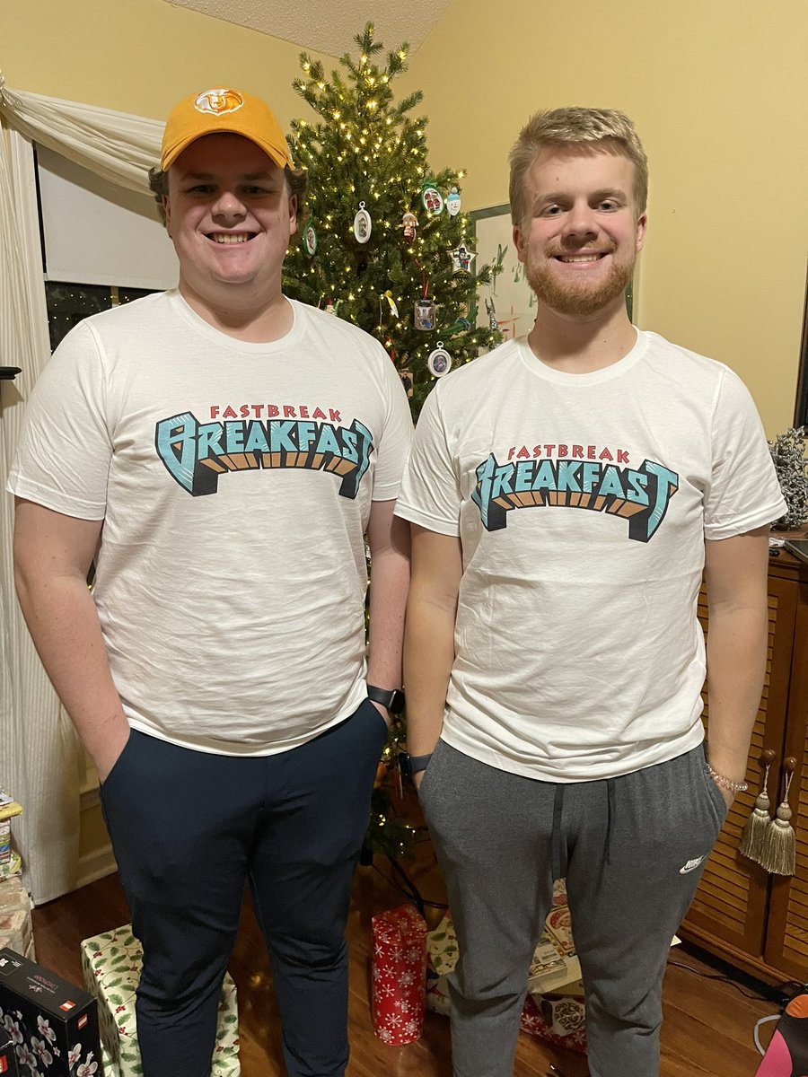 tyler_cook21's tweet photo. Ready for the Grizzlies game with our new @fastbreakbreak shirts! @TannerChef00 @memgrizz https://t.co/lSwIzJjJ8j