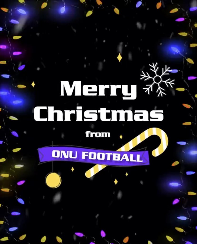 Thank you for the graphic! Merry Christmas! @ONUCoachSalty