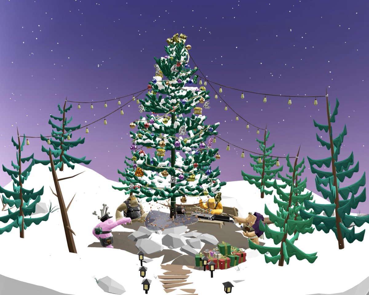 Nervapes's tweet photo. 🎄 #MerryChristmas and #HappyHolidays Nervapes! 

🤝 Doing a virtual holiday meetup soon on Discord https://t.co/QMyhRR8dE5 so join our server to stay tuned! 

🦧Thanks loyal Nervapes for your support and welcome new #Nervapes! Grateful for this year and hopeful for the next. 🦧 https://t.co/5Ep2kzRJXy