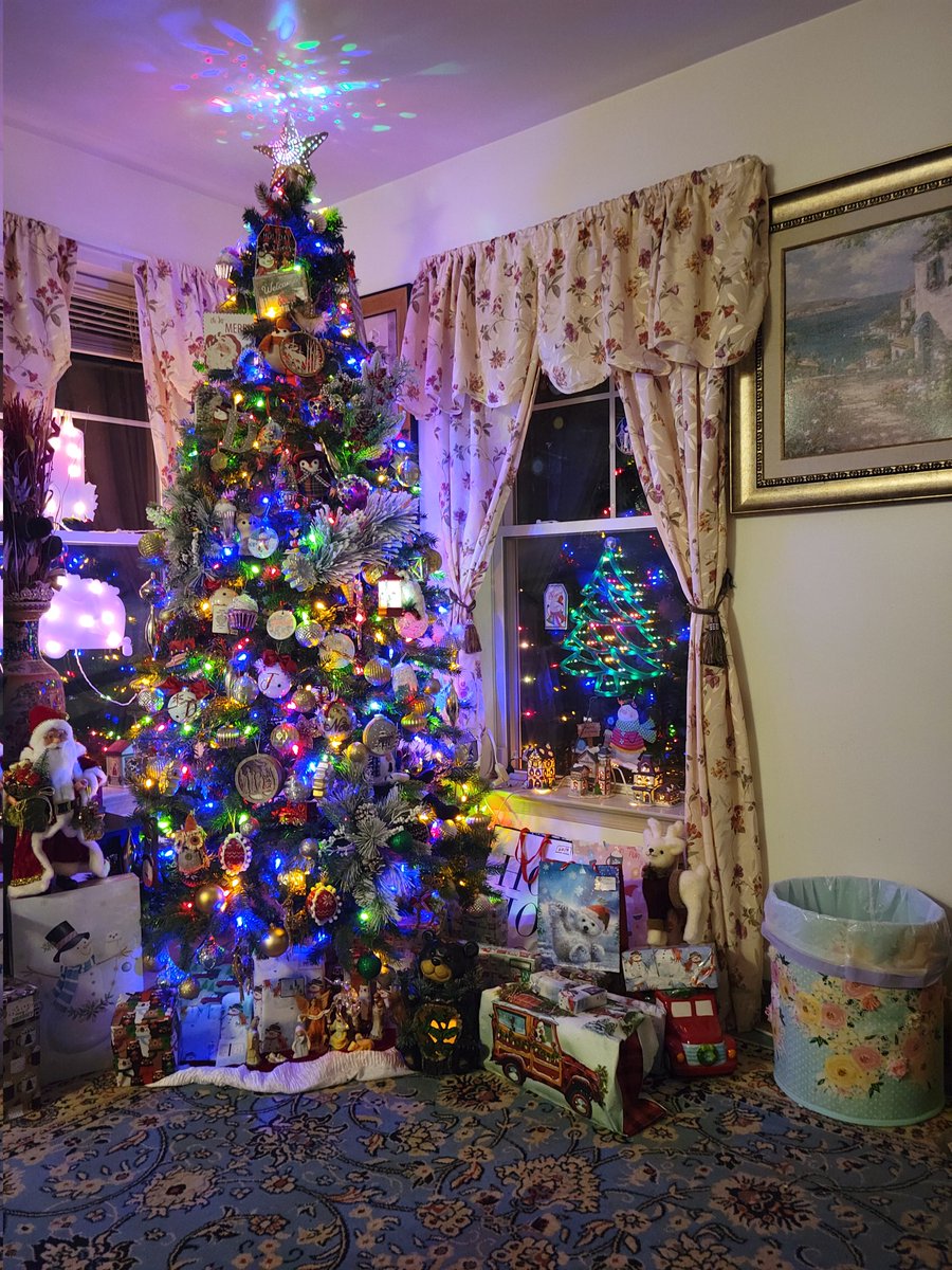 dulcebombomcito's tweet photo. December 25, 2022. #MerryChristmas2022 🎅 🤶 #FelizNavidad2022. Our #ChristmasTree 🎄 in #colorlights and #whitelights. Our family gift a @BISSELLclean
To clean our rugs. It also helps cats and dogs with the sale.#PokemonSword #ChristmasSign https://t.co/nRmaI7zo8Q